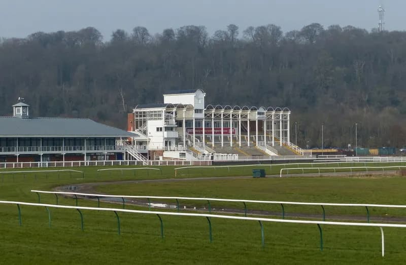 Nottingham Racecourse -View of Grandstand